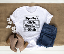 Load image into Gallery viewer, Spooky Girls Book Club T-shirt