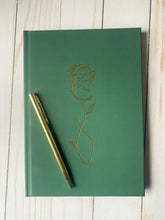 Load image into Gallery viewer, Pre-Order Rose Reading Journal Hardcover