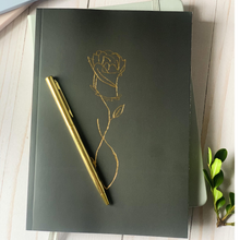 Load image into Gallery viewer, Rose Reading Journal Softcover
