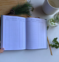 Load image into Gallery viewer, Pre-Order Rose Reading Journal Hardcover