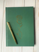 Load image into Gallery viewer, Pre-Order Rose Reading Journal Hardcover
