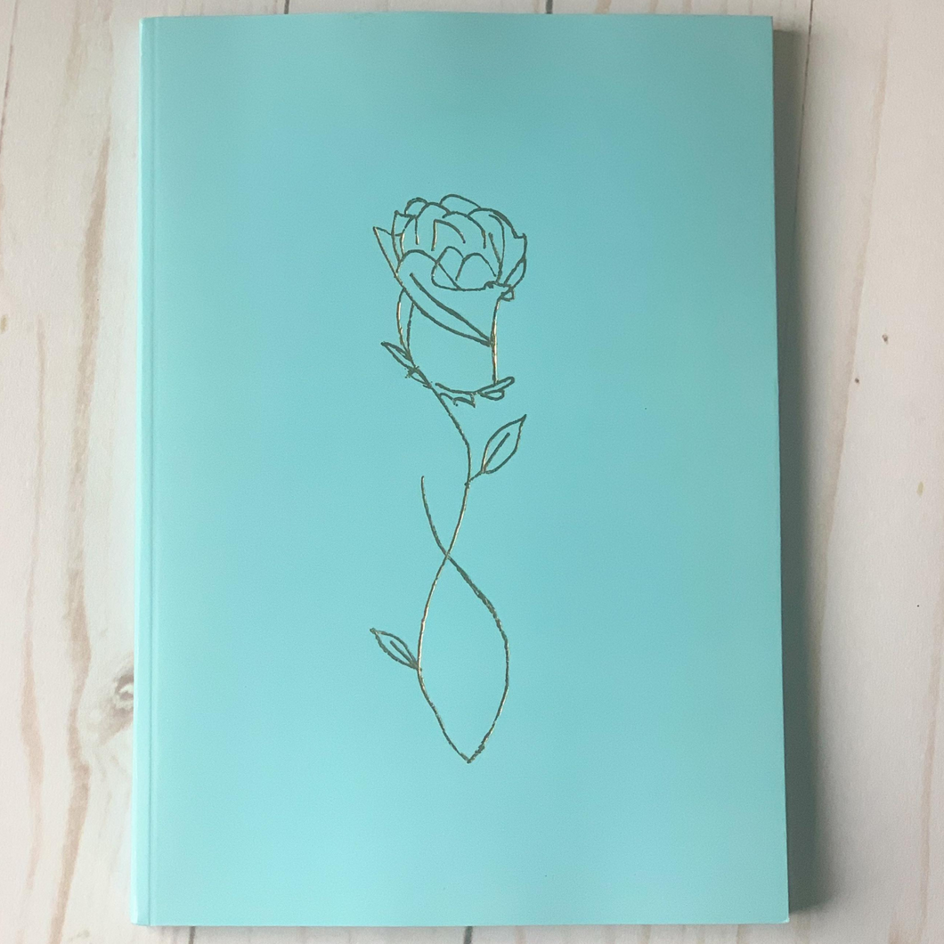 Rose Reading Journal Softcover