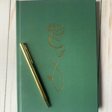 Load image into Gallery viewer, Rose Reading Journal Softcover
